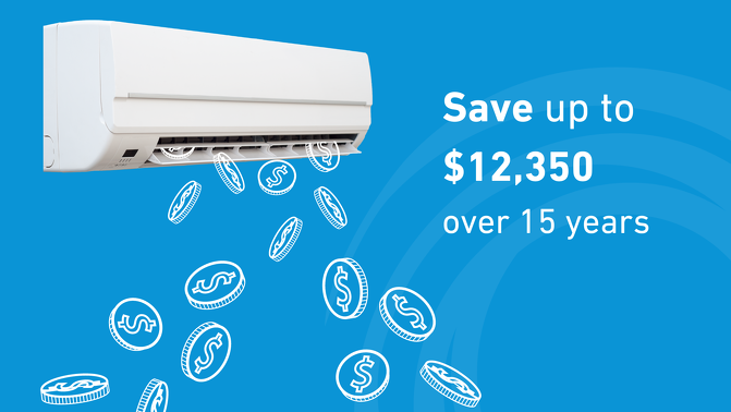 Comfort and savings year-round with heat pumps