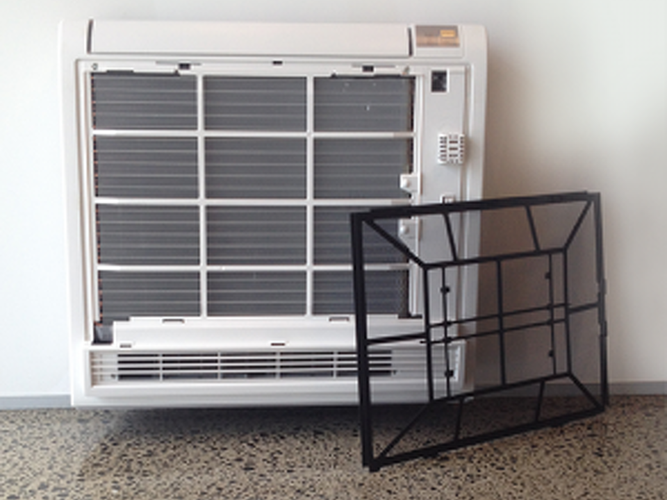 Maintenance on aircon